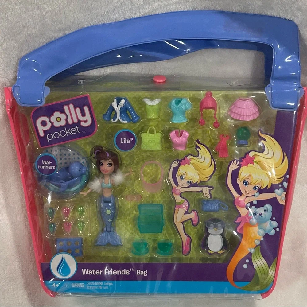 Polly Pocket Splashtopia World™ Water Friends Bag 2010 with Lila mermaid doll